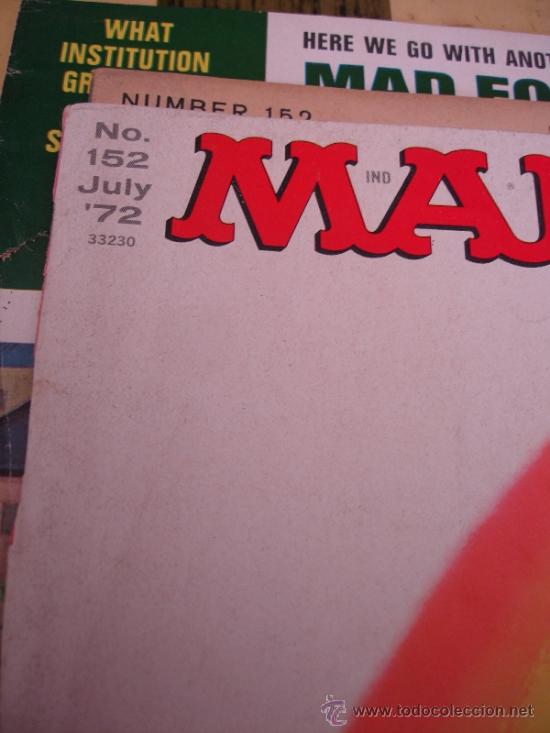 C&oacute;mics: MAD JULIO 1972 - Foto 2