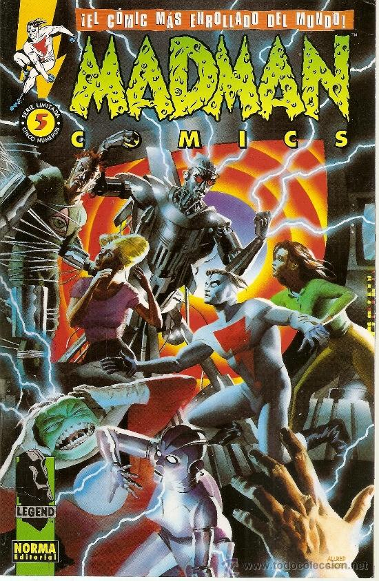 C&oacute;mics: MADMAN COMICS N&ordm; 5 ULTIMO - Foto 1