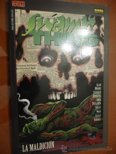 C&oacute;mics: SWAMP THING. LA MALDICI&Oacute;N. ALAN MOORE, ALCAL&Aacute;... NORMA EDITORIAL. - Foto 1