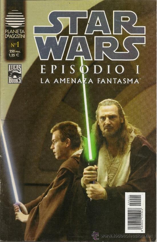 C&oacute;mics: STAR WARS. EPISODIO I. 2 SERIES DE 4. COMPLETAS - Foto 1