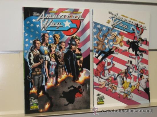 C&oacute;mics: THE AMERICAN WAY COMPLETA 2 NUM. NORMA EDITORIAL OFERTA - Foto 1