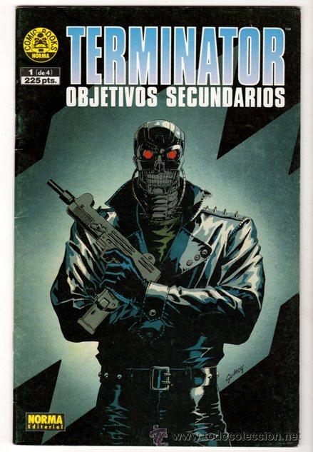 C&oacute;mics: TERMINATOR # 1 DE 4 - NORMA 1992 - OBJETIVOS SECUNDARIOS - EXCELENTE - Foto 1