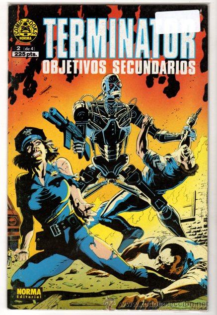 C&oacute;mics: TERMINATOR # 2 DE 4 - NORMA 1992 - OBJETIVOS SECUNDARIOS - EXCELENTE - Foto 1