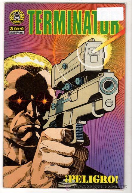 C&oacute;mics: TERMINATOR # 3 DE 4 - NORMA 1991 - PELIGRO ! - EXCELENTE - Foto 1