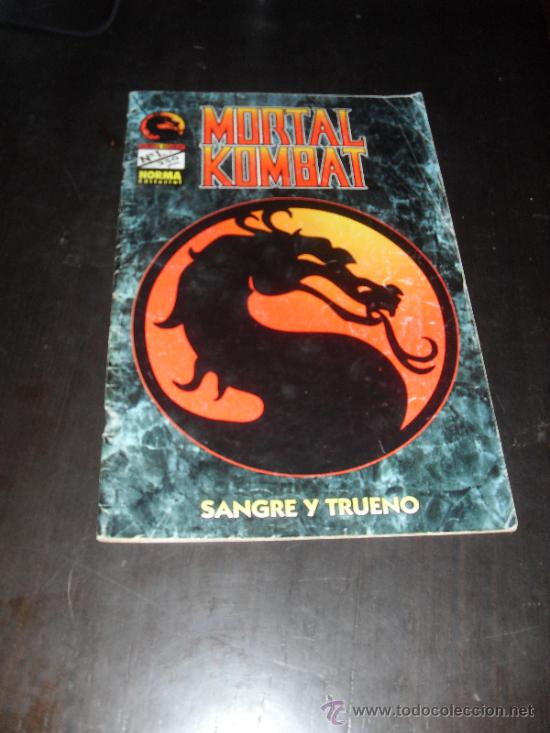 C&oacute;mics: MORTAL KOMBAT N&ordm; 1 comics NORMA 1995 - Foto 1