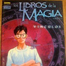 Cómics: LOS LIBROS DE LA MAGIA LIBRO 1 VÍNCULOS NORMA EDITORIAL AÑO 2001