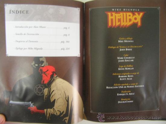 C&oacute;mics: hellboy,mike mignola,comics book, 2008, debolsillo ed,ref c. ficcion c7 - Foto 4