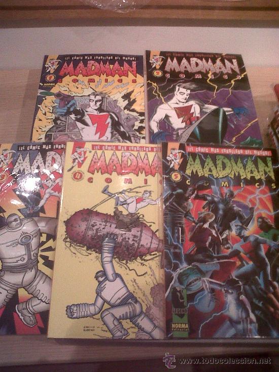 C&oacute;mics: MADMAN COMICS 1-5 (Norma) - Foto 1