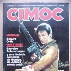 Cómics: COMIC CIMOC Nº 78 MORGAN SEGURA ORTIZ MINISTERIO BARREIRO SOLANO LOPEZ - EDITORIAL NORMA 1987