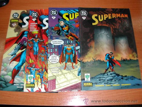 C&oacute;mics: SUPERMAN, NUMEROS 3,6,7 Y 10. DC. NORMA. 2001. C8921 - Foto 1