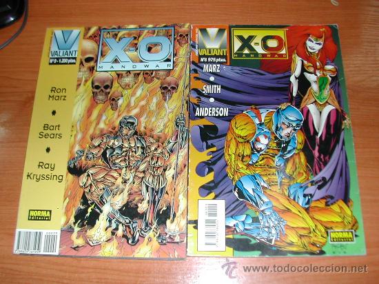C&oacute;mics: X-O. MANOWAR. NUMEROS 8 Y 9. NORMA. C8935 - Foto 1
