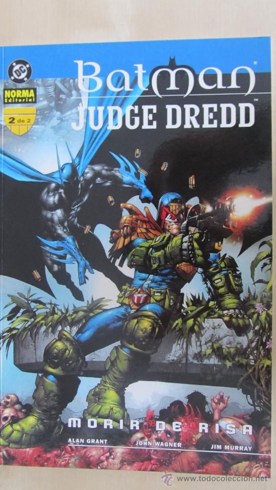 C&oacute;mics: BATMAN.JUDGE DREDD. MORIR DE RISA DE ALAN GRANT, JOHN WAGNER Y JIM MURRAY (NORMA) - Foto 1
