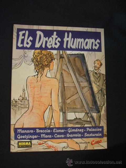 C&oacute;mics: ELS DRETS HUMANS - MANARA, BRECCIA, EISNER, GIMENEZ, ETC... - NORMA EDITORIAL - EN CATAL&Agrave; - - Foto 1