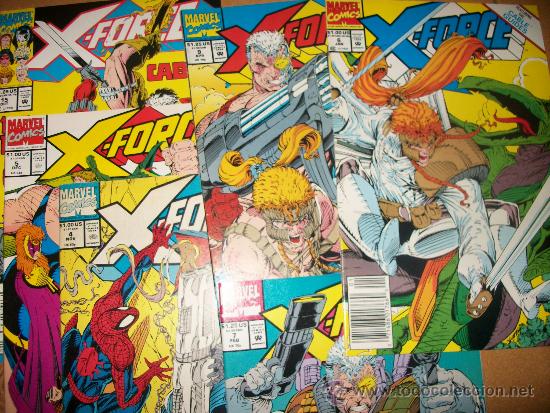 C&oacute;mics: LOTE 8 COMICS USA - X FORCE - X-FORCE - MARVEL - #2 A #7, #9, #15 - INGLES - Foto 1