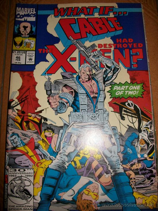 C&oacute;mics: COMIC USA - WHAT IF&hellip; VOL.2 - #46 - CABLE HAD DESTROYED X-MEN? - INGLES - MARVEL - Foto 1