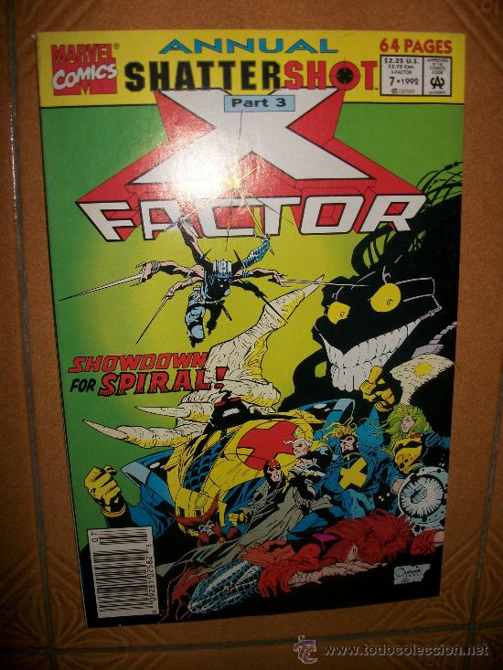 C&oacute;mics: COMIC USA - X-FACTOR ANNUAL 1992 - SHATTER SHOT - MARVEL - INGLES - Foto 1