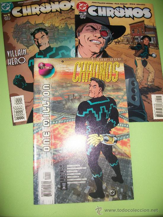 C&oacute;mics: LOTE 3 COMICS USA - CHRONOS - DC - #1, #2 Y #1000000 - INGLES - Foto 1