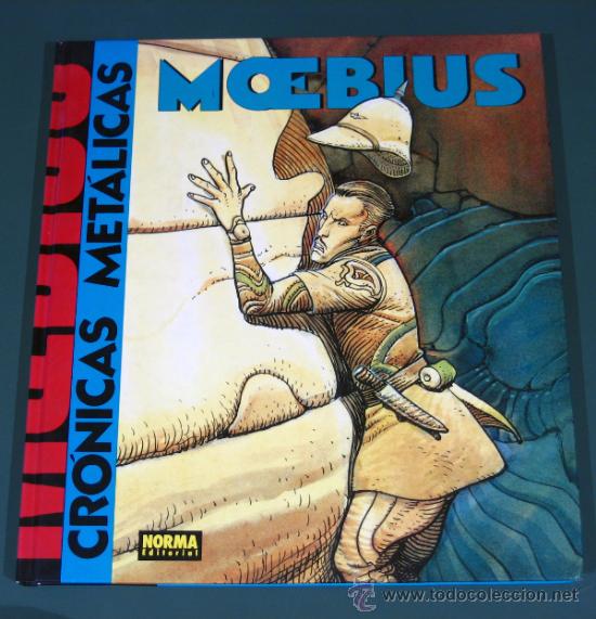 C&oacute;mics: MOEBIUS: CR&Oacute;NICAS MET&Aacute;LICAS (NORMA) - Foto 1