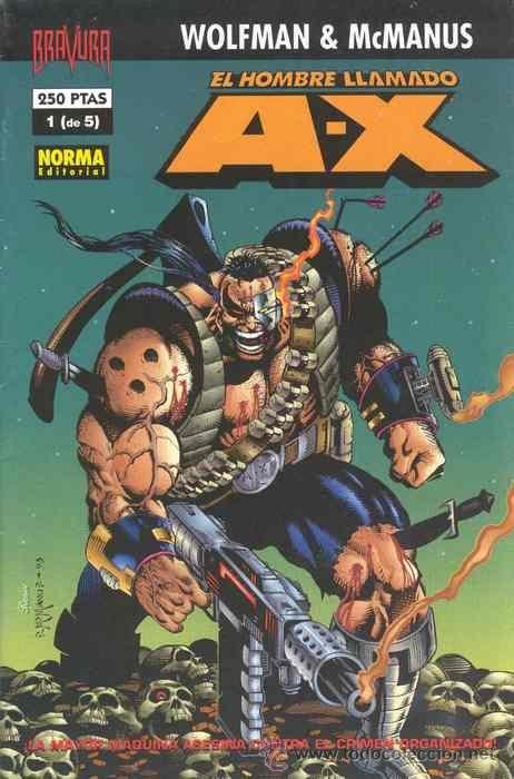 C&oacute;mics: EL HOMBRE LLAMADO A-X COLECCION COMPLETA DE 6 NUMEROS - Foto 1