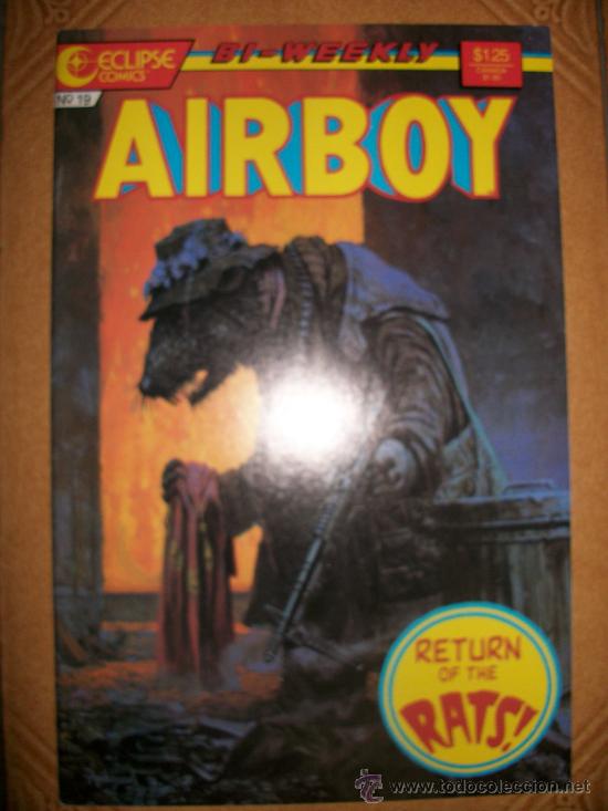 C&oacute;mics: AIRBOY - ECLIPSE COMICS - N&ordm; 19 - ENGLISH - Foto 1