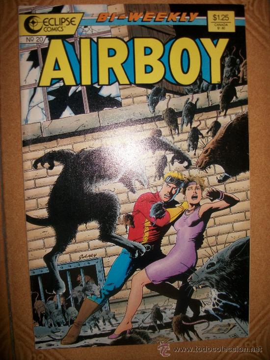 C&oacute;mics: AIRBOY - ECLIPSE COMICS - N&ordm; 20 - ENGLISH - Foto 1