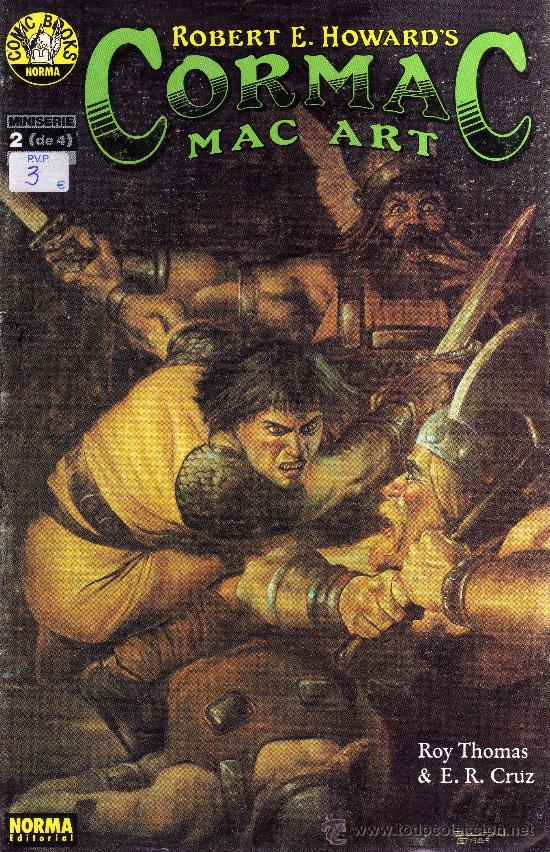 C&oacute;mics: CORMAC: MAC ART (ROBERT E. HOWARD&acute;S) N&uacute;mero 2 de 4, COMIC BOOKS NORMA - CJ36 - Foto 1