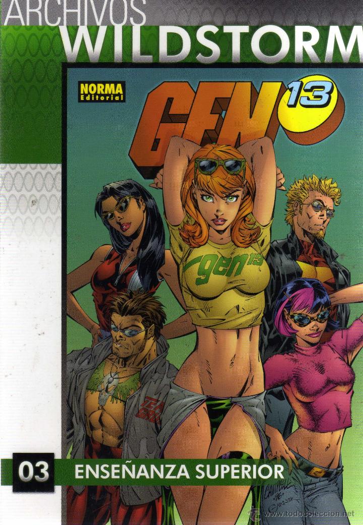 C&oacute;mics: Archivos Wildstorm - Gen13 - 3. Ense&ntilde;anza superior. - Foto 1