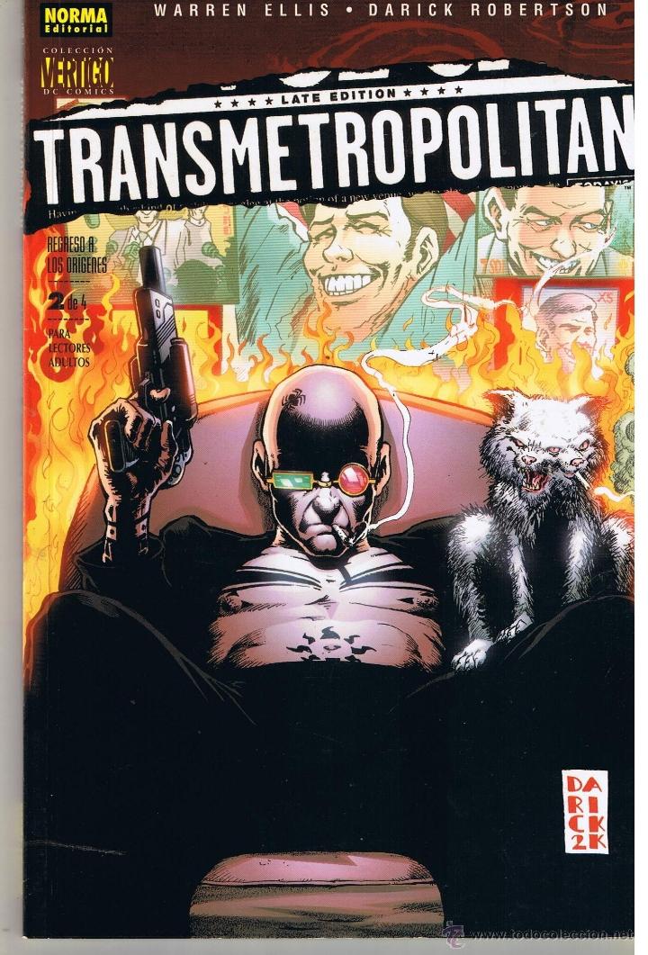 C&oacute;mics: VERTIGO 190. TRANSMETROPOLITAN. NORMA (c/a12) - Foto 1