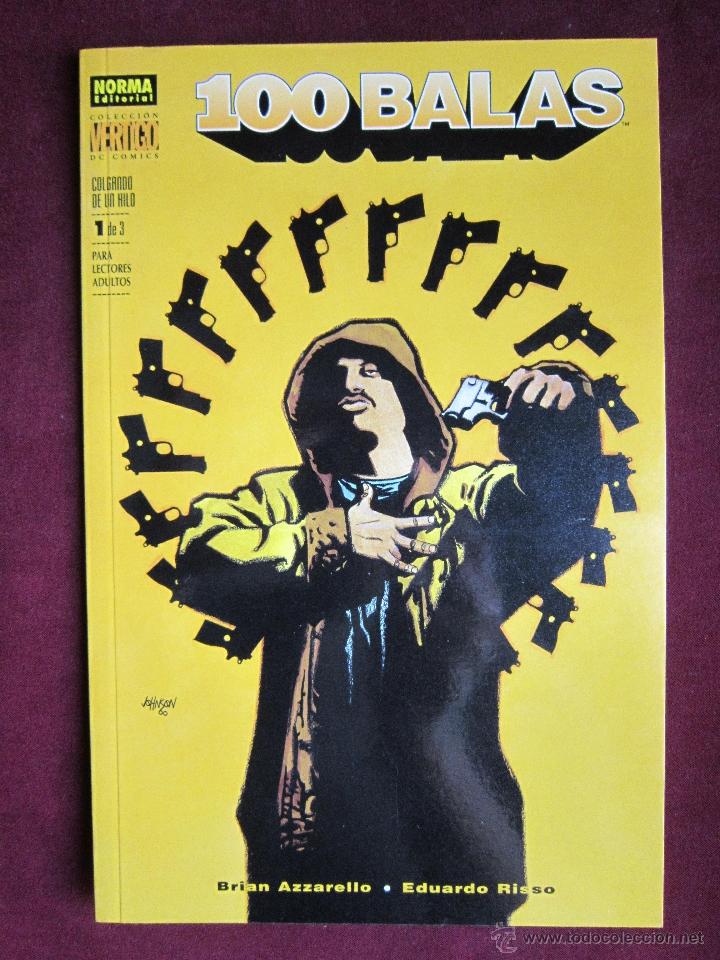 C&oacute;mics: 100 BALAS (AZZARELLO & RISSO) COLGANDO DE UN HILO N&ordm; 1 (DE 3) Norma Nuevo - Foto 1