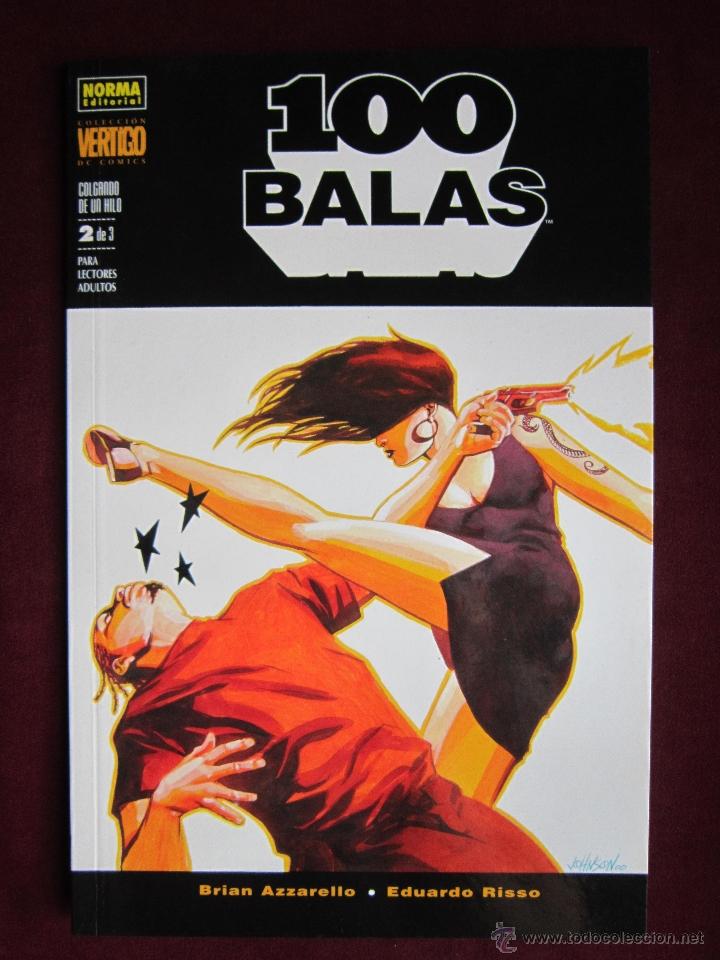 C&oacute;mics: 100 BALAS (AZZARELLO & RISSO) COLGANDO DE UN HILO N&ordm; 2 (DE 3) Norma Nuevo - Foto 1