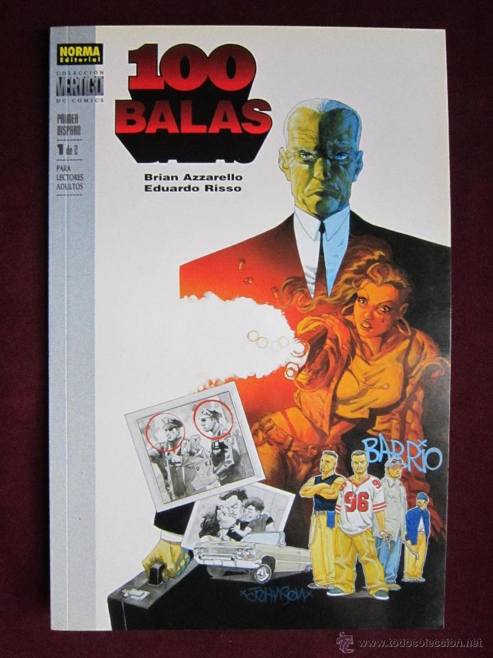 C&oacute;mics: 100 BALAS (AZZARELLO & RISSO) Primer disparo N&ordm; 1 (DE 2) Norma Nuevo - Foto 1