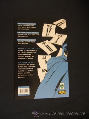 C&oacute;mics: BATMAN - EL LARGO HALLOWEEN - 1 DE 7 - NORMA EDITORIAL - - Foto 3