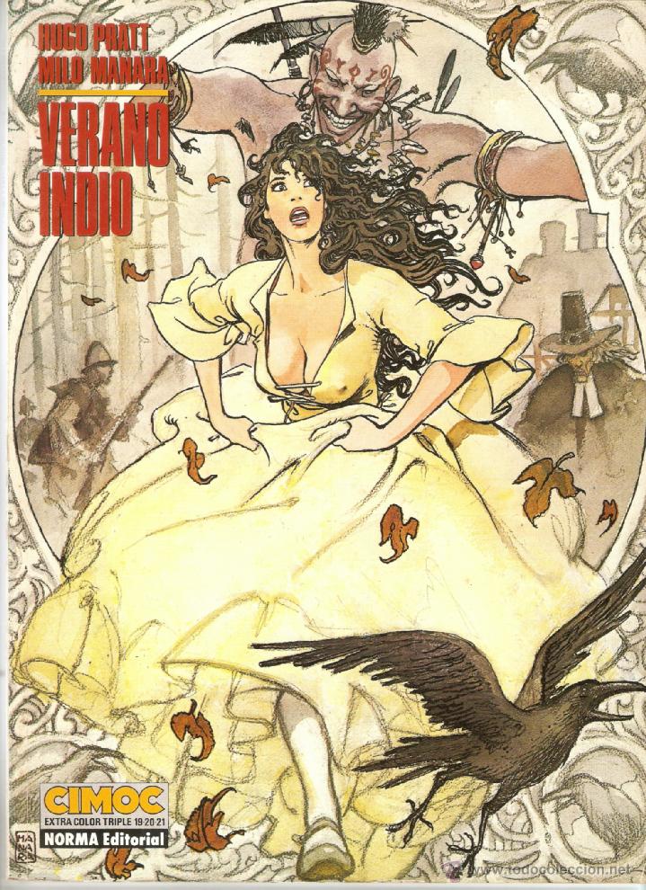 C&oacute;mics: VERANO INDIO - HUGO PRATT / MILO MANARA - CIMOC / EXTRA COLOR - Foto 1