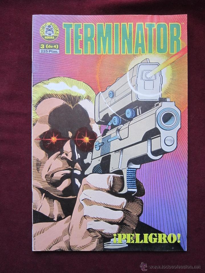 C&oacute;mics: TERMINATOR N&ordm; 3 (DE 4) &iexcl;PELIGRO! NORMA 1991 - Foto 1