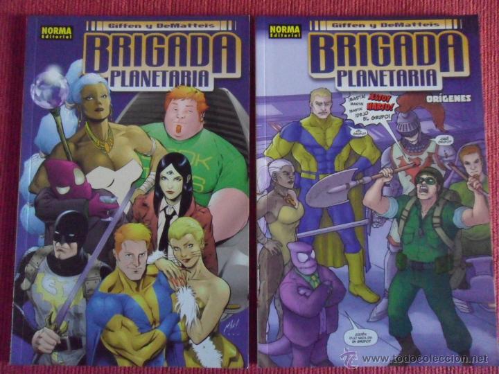 C&oacute;mics: brigada planetaria - 2 tomos completa - - Foto 1