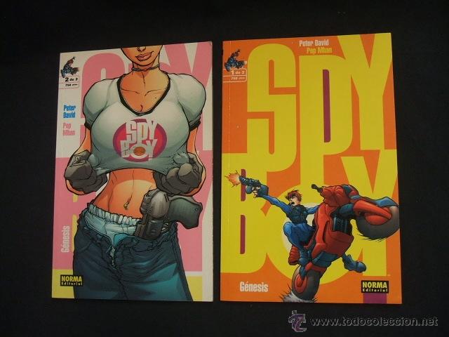C&oacute;mics: COLECCION COMPLETA - 2 EJEMPLARES - SPY BOY - PETER DAVID - NORMA - - Foto 1