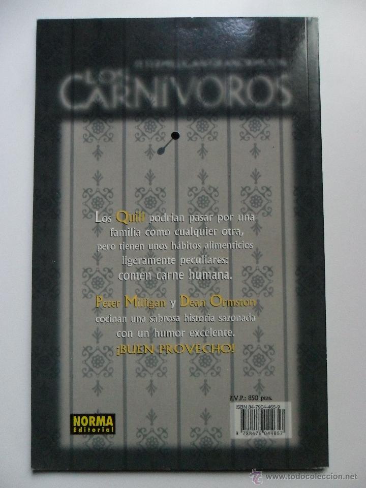 C&oacute;mics: LOS CARNIVOROS . OBRA COMPLETA . PETER MILLIGAN . DEAN ORMSTON - Foto 2