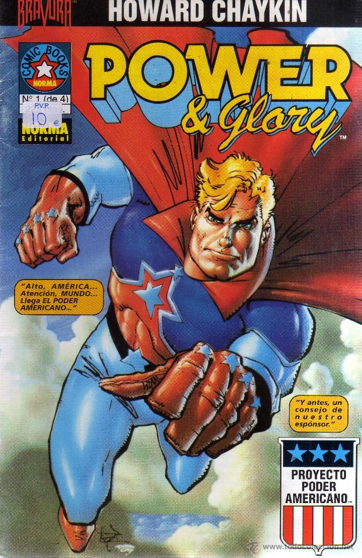 C&oacute;mics: POWER Y GLORY COMPLETA 4 NUMEROS - CJ1 CJ2 - Foto 1