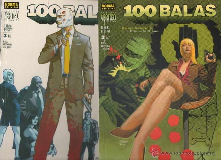 C&oacute;mics: 100 BALASFALSO DETECTIVE N&ordm;2 Y 3.BRIAN AZZARELLO / EDUARDO RISSO.NORMA.da - Foto 1
