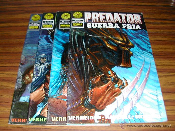 C&oacute;mics: LOTE COMPLETO 4 COMICS. PREDATOR. NORMA EDITORIAL. A&Ntilde;O 1993. C9070. - Foto 1