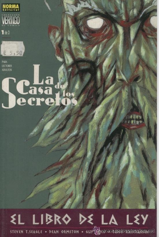 C&oacute;mics: colecci&oacute;n vertigo 74 la casa de los secretos el libro de la ley (NORMA) - Foto 1