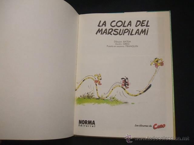C&oacute;mics: LA COLA DEL MARSUPILAMI - NORMA EDITORIAL - - Foto 2
