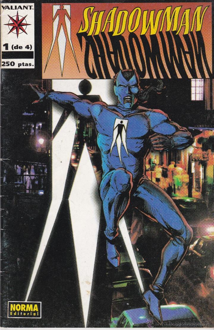 C&oacute;mics: SHADOWMAN. SERIE DE 4. COMPLETA. VALIANT. NORMA EDITORIAL - Foto 1