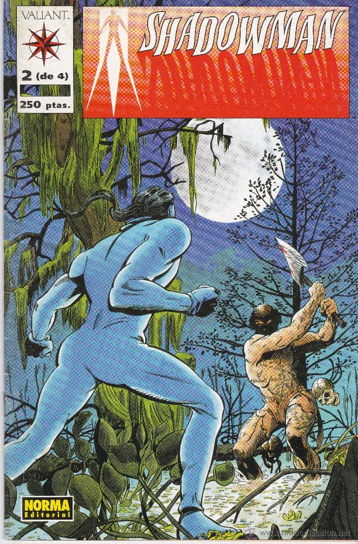 C&oacute;mics: SHADOWMAN. SERIE DE 4. COMPLETA. VALIANT. NORMA EDITORIAL - Foto 2
