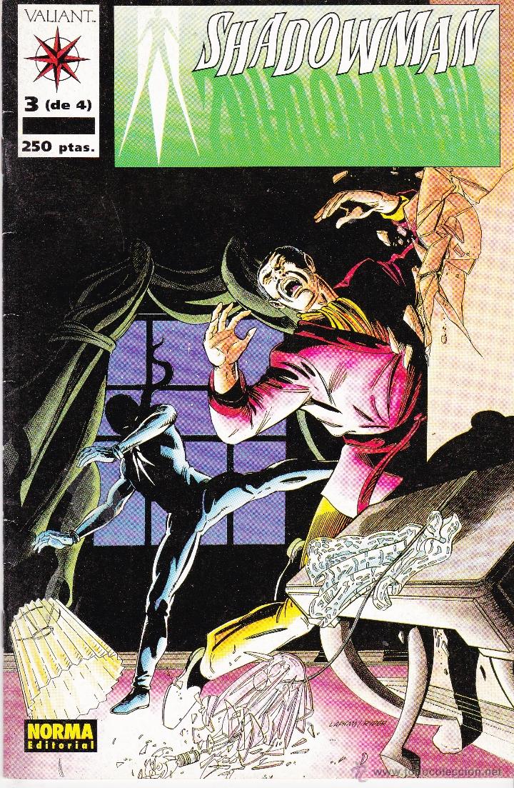 C&oacute;mics: SHADOWMAN. SERIE DE 4. COMPLETA. VALIANT. NORMA EDITORIAL - Foto 3
