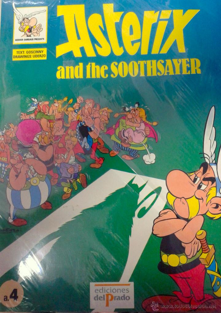 C&oacute;mics: ASTERIX AND THE SOOTHSAYER-EDICIONES EL PRADO N&ordm; a 4 STUDY COMICS - Foto 1