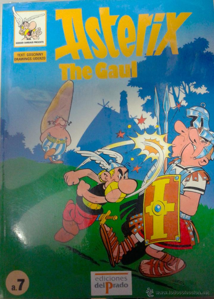 C&oacute;mics: ASTERIX -THE GAUL- DE EDICIONES EL PRADO N&ordm; A 7- STUDY COMICS - Foto 1