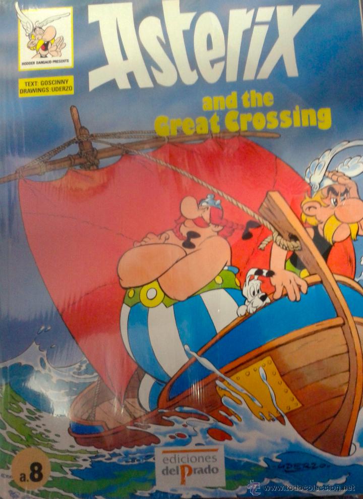 C&oacute;mics: ASTERIX-AND THE GREAT CROSSING - DE EDICIONES EL PRADO N&ordm; A8- STUDY COMICS- - Foto 1