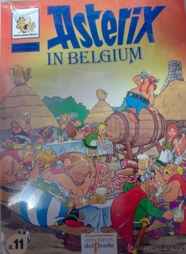 C&oacute;mics: ASTERIX - IN BELGIUM- DE EDICIONES EL PRADO N&ordm; A 11 - STUDY COMICS - - Foto 1