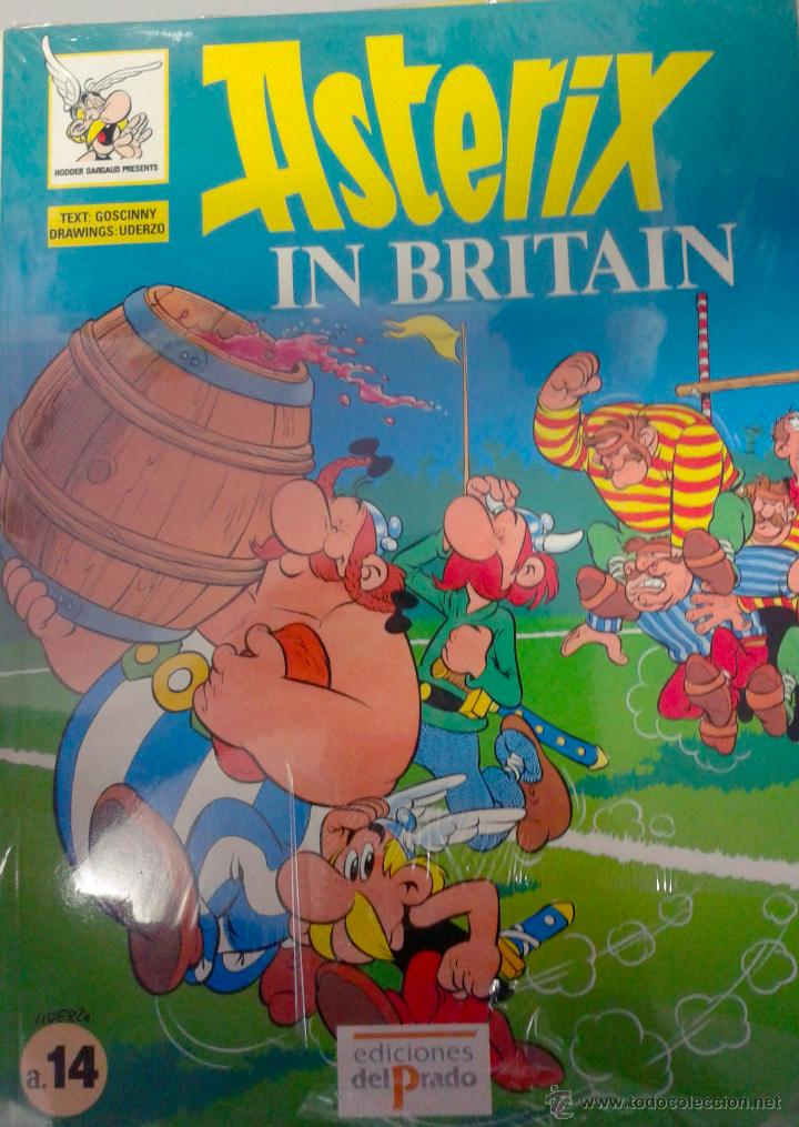 C&oacute;mics: ASTERIX - IN BRITAIN - DE EDICONES EL PRADO N&ordm; A 14 - STUDY COMICS - - Foto 1